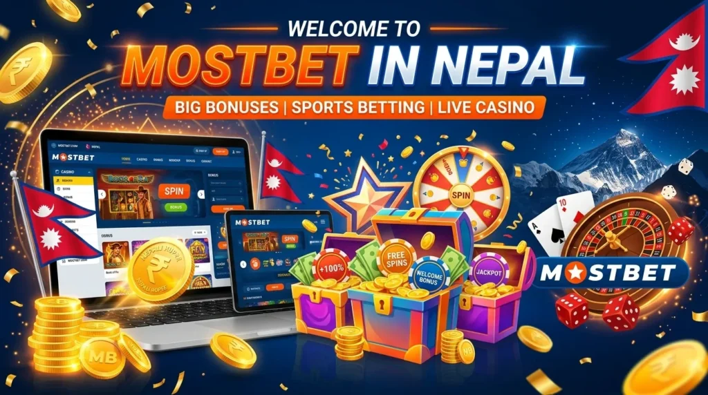 Mostbet Nepal: Casino and Betting on Sports